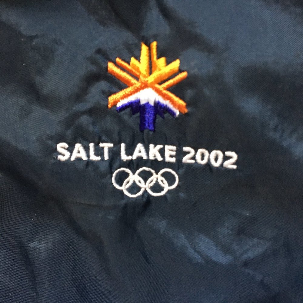 Vintage 2002 Olympic Windbreaker Jacket